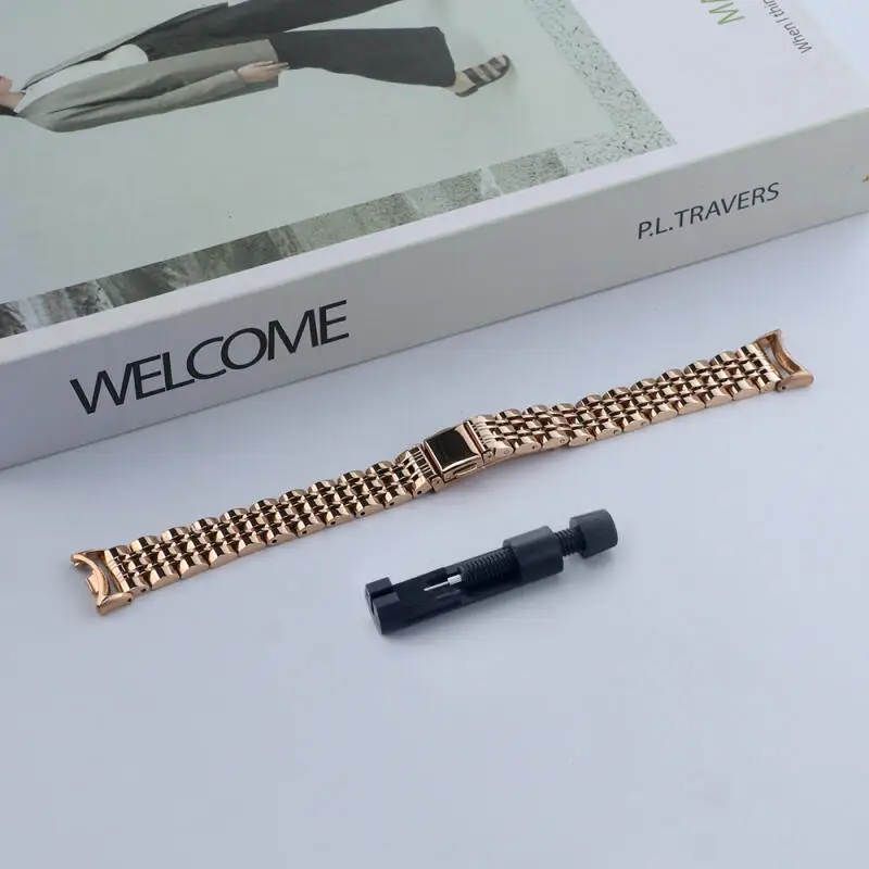 Edelstahl-Uhrenarmband für Xiaomi Mi Band 10 Smartwatch-Armband Metall Correa für Xiaomi Mi Band 8 9 10 Armband – Detail 13