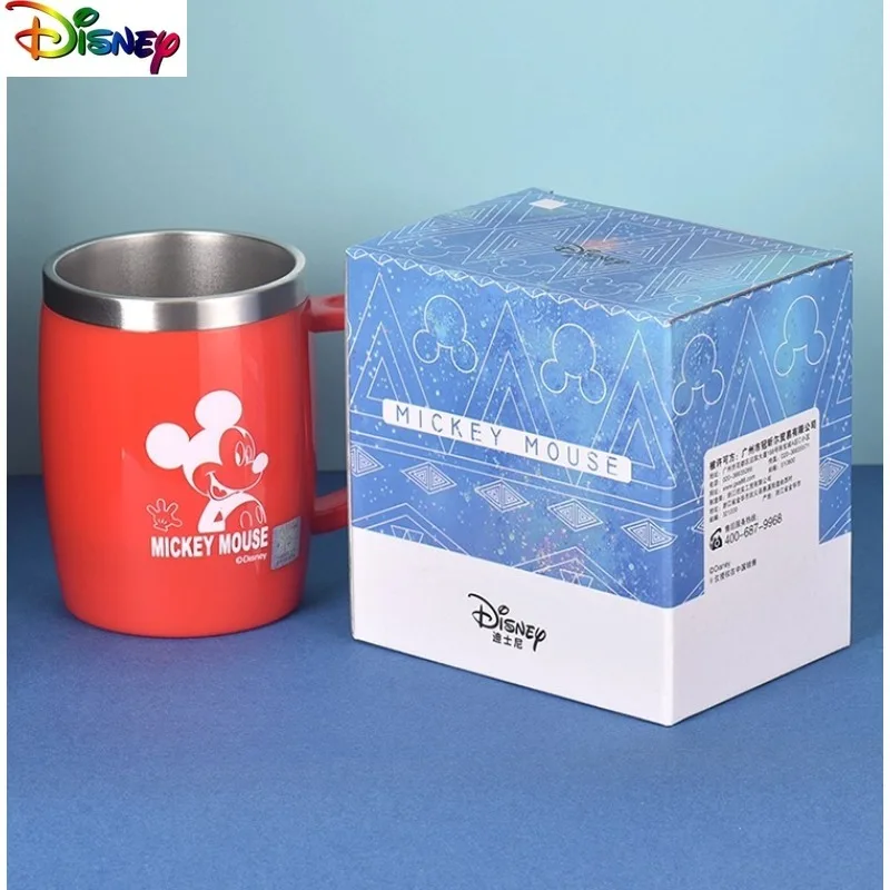 

Изолированная чашка Disney с двойными стенками — высококачественная чашка для воды из нержавеющей стали 304 с крышкой для офиса и домашнего использования