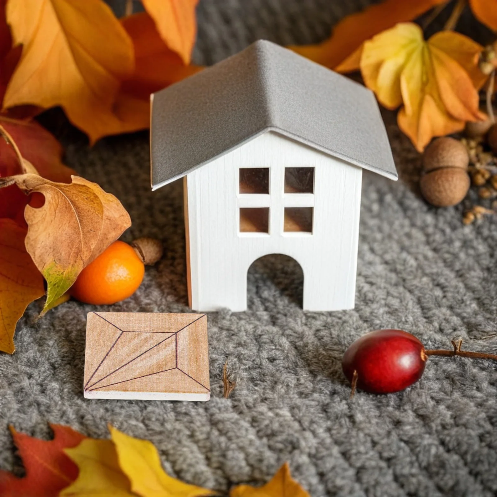 Piastrelle per pavimenti in legno in miniatura da 20 pezzi, finitura realistica, stile retrò, per case delle bambole, cucine, bagni, camere da letto, doppia faccia, versatile