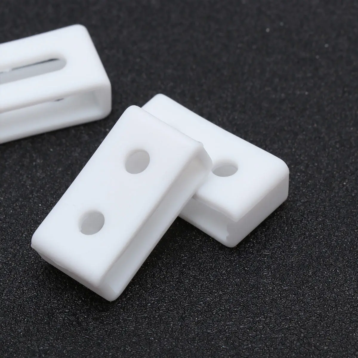 3Pcs Silicone Watch Band Loops Replacement Straps Retaining Rings for Wristband Fastening Easy Bright Color 18Mm