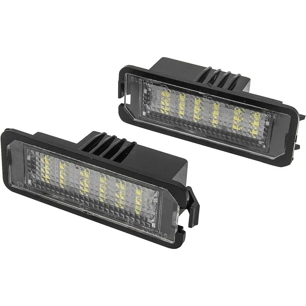 2x LED License Number Plate Lamps 3D0943021A 1J6943021B fit for Volkswagen New Beetle 2006-2010 Volkswagen CC 2009-2014 ﻿ - view 4
