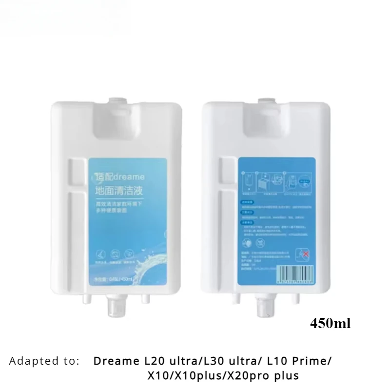 For Dreame L20 Ultra /L10 Prime/X10/X20Pro plus /L30 ultra Self adding cleaning solution 450ml Vacuum Cleaner Replace Parts