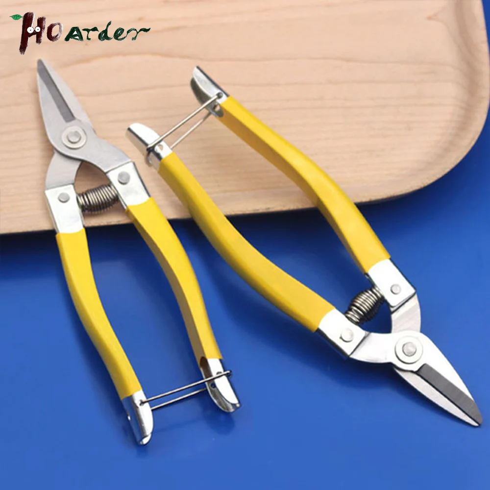 

Garden Pruning Shears Potted Branches Scissors Fruit Picking Small Scissors Round design no hurt flesh Farm Gardening Tools