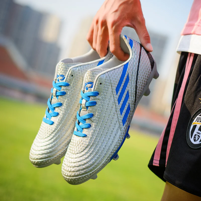 Dziecięce buty do piłki nożnej społeczeństwo TF/FG szkolna piłka nożna buty korki trawiasta trampki Boy Girl odkryty lekkoatletyczny sporty