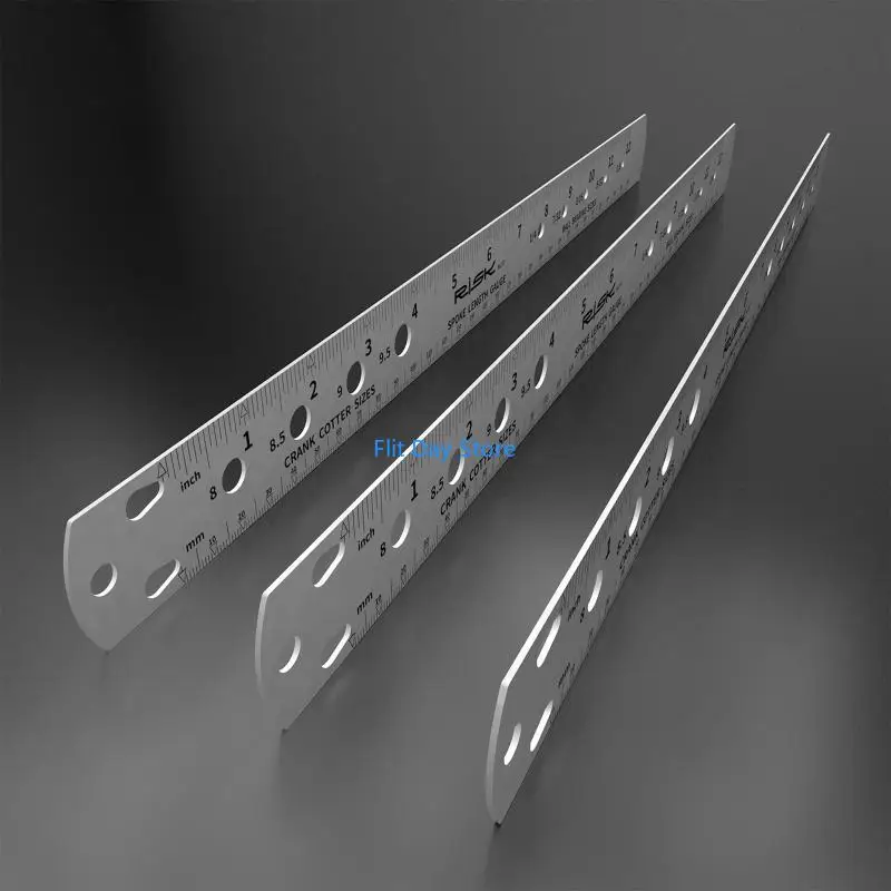 F92C Professional Spoke Size Measurement Tool Spoke Ruler Spoke Length Ruler Measurer