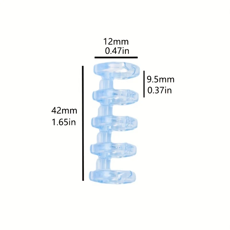 5/10 Pcs 5 Holes Circles Ring Binding Ring for Loose-leaf Notebook Binder Album Scrapbook Paper Files Spiral Binding Clips