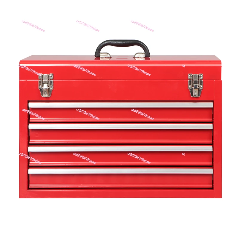 

Portable Toolbox Household Set Portable Maintenance Multifunctional Drawer Double Layer Combination Storage Box