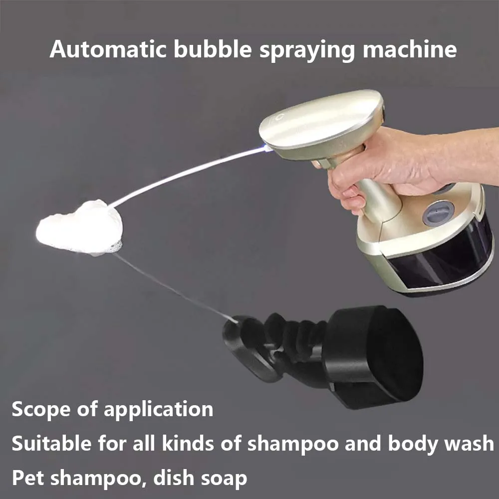 Foam Spray Machine Automatic Foam Soap Dispenser Intelligent Foaming Device Shampooing Machine