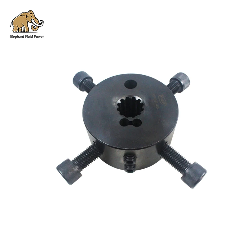 قطع غيار مضخة الحفارة المطاط اقتران Spline 45 #   20 سم 4 فتحات 12 طن 125*35*31*65