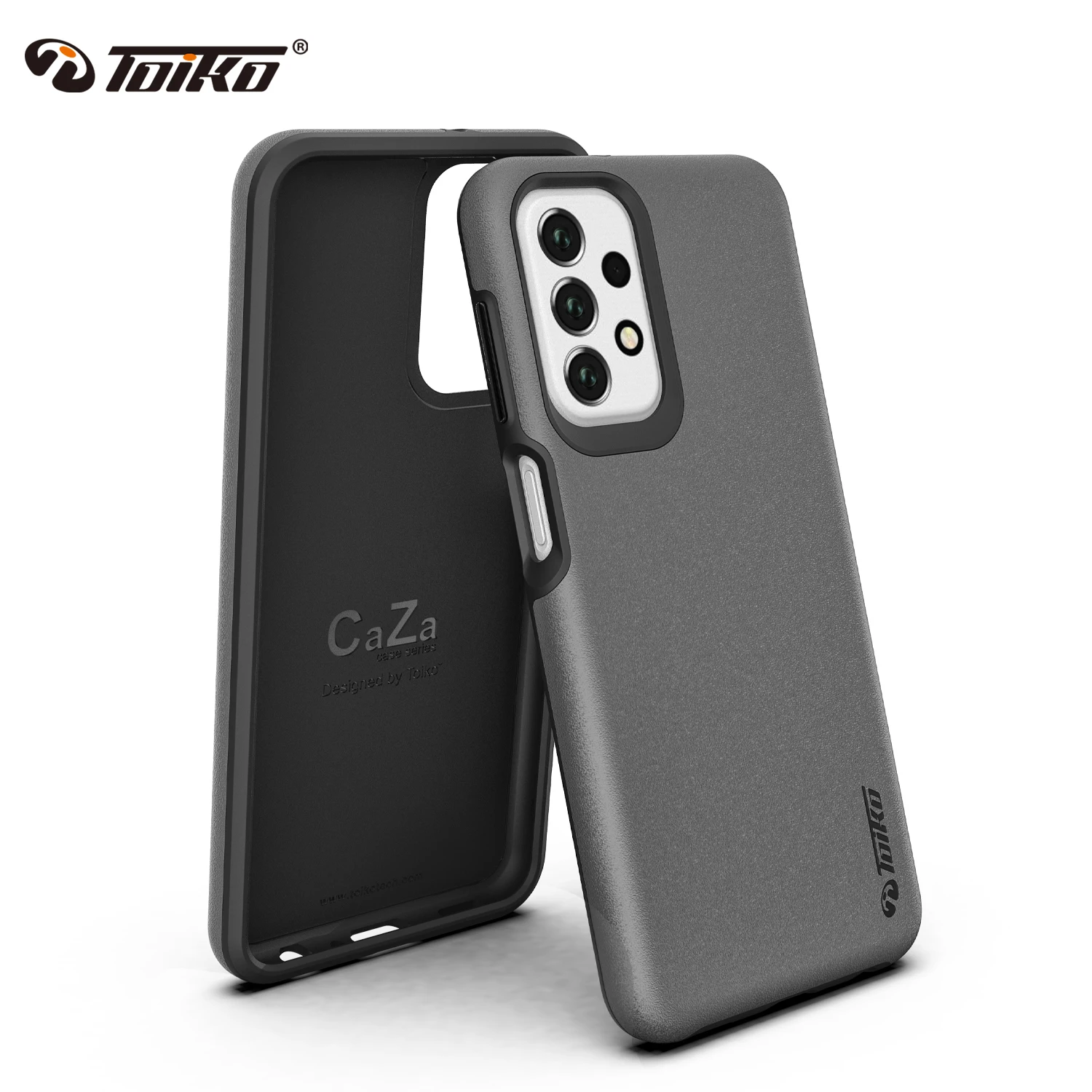 

TOIKO CaZa 2 Layer Protective Case for Samsung Galaxy A73 A53 A33 A23 A13 Shockproof Rugged Armor Shell PC TPU Bumper Back Cover