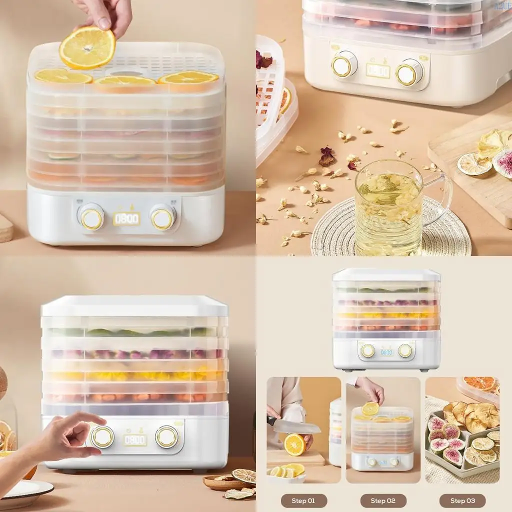 A2UE DEIDRATORE ELETTRICO ADATTO PER FRUTTI VEGGI E CARNE