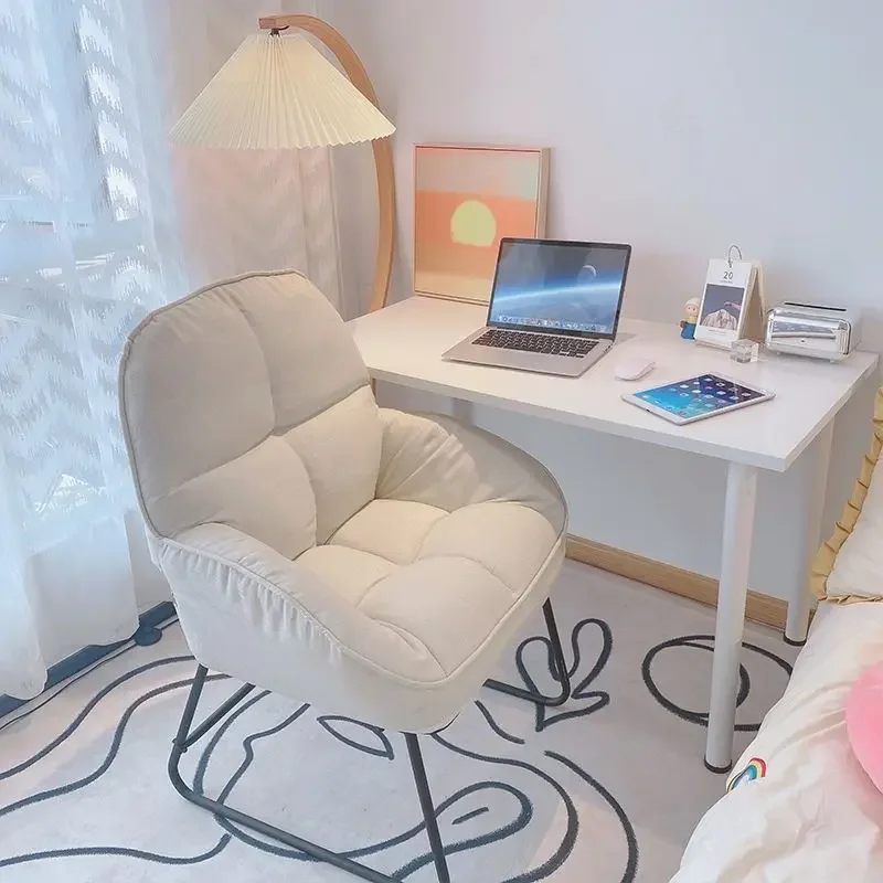 

Скандинавский современный маникюрный стул, табурет для макияжа, кремовый стиль, спальня, гостевой диван, мебель для гостиной, простой туалетный стул