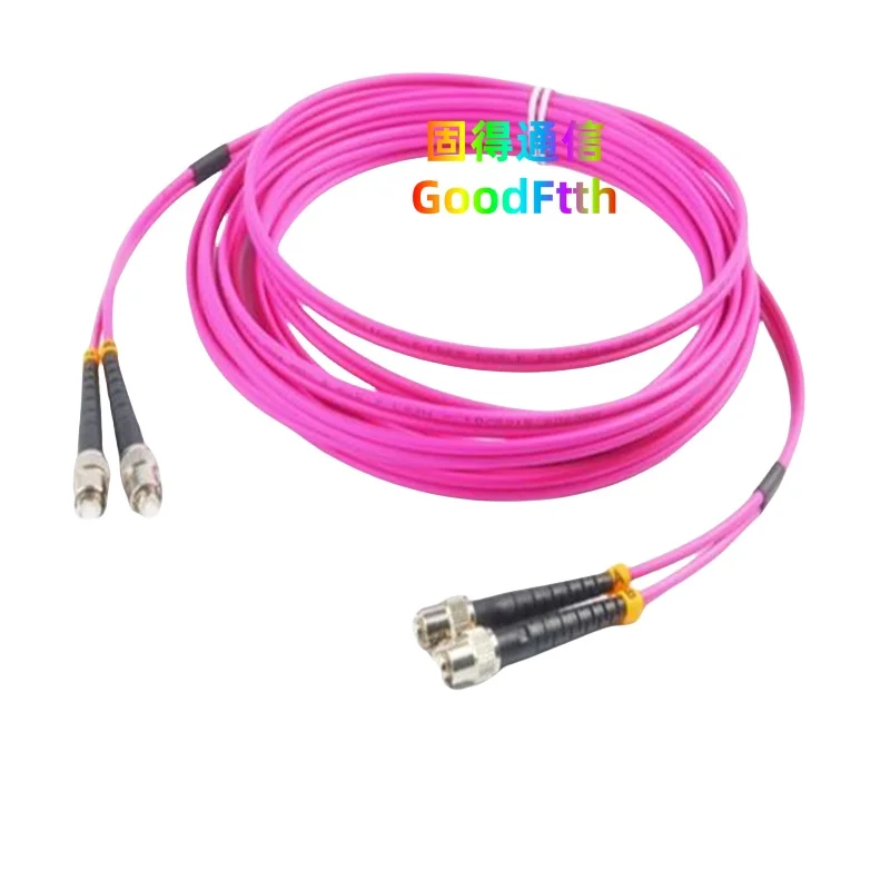 

Patch Cord Lead ST to ST OM4 Duplex Cable Jumper Patchcord GoodFtth