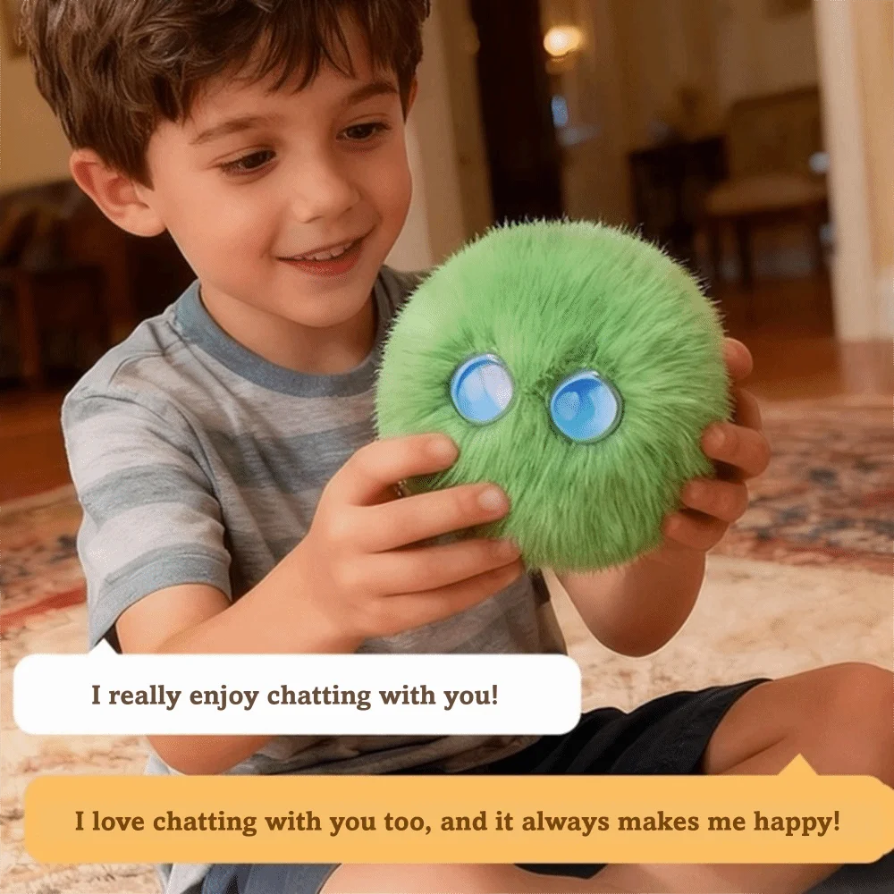 66 Languages Interactive AI Plush Companion Pendant Emotional Support Plush Interactive Talking AI Cat Keychain Soft Plush