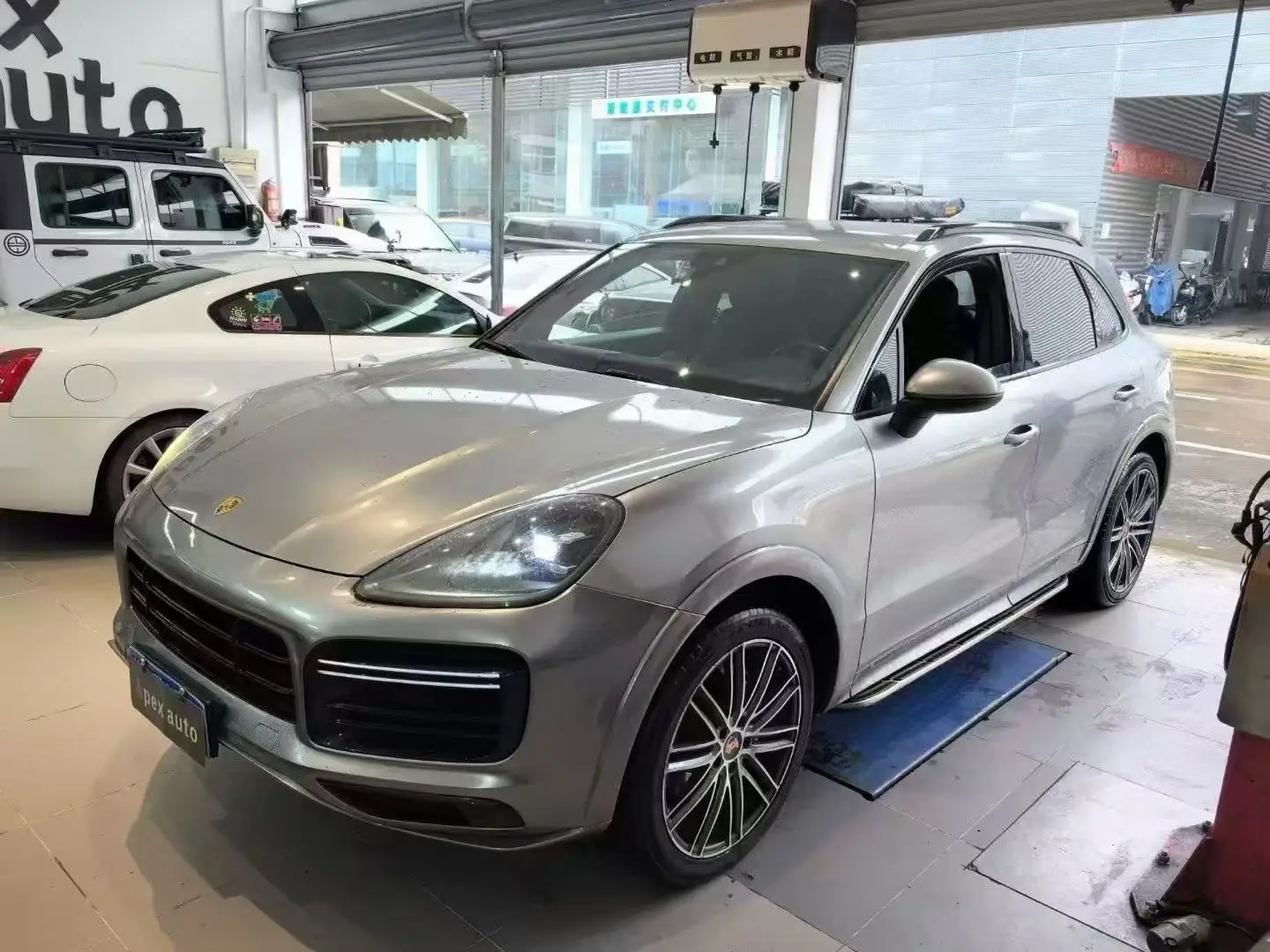 ACE SUS304 Hochwertiges Auspuff-Katalysator-Downpipe für Porsche Cayenne 2017-2019 3.0T mit Hitzeschild Auspuffrohre – Detail 10