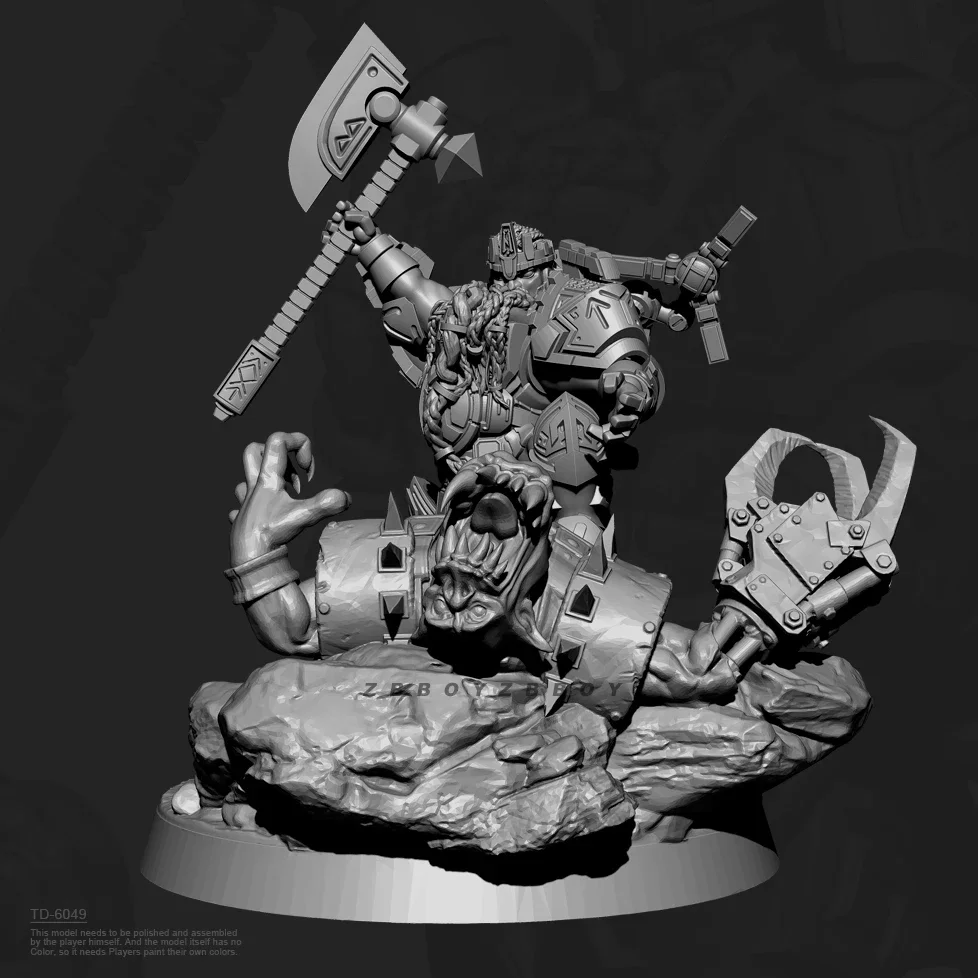 38mm 50mm 75mm Resin model kits figure colorless and self-assembled(3D Printing ) TD-6049/3D