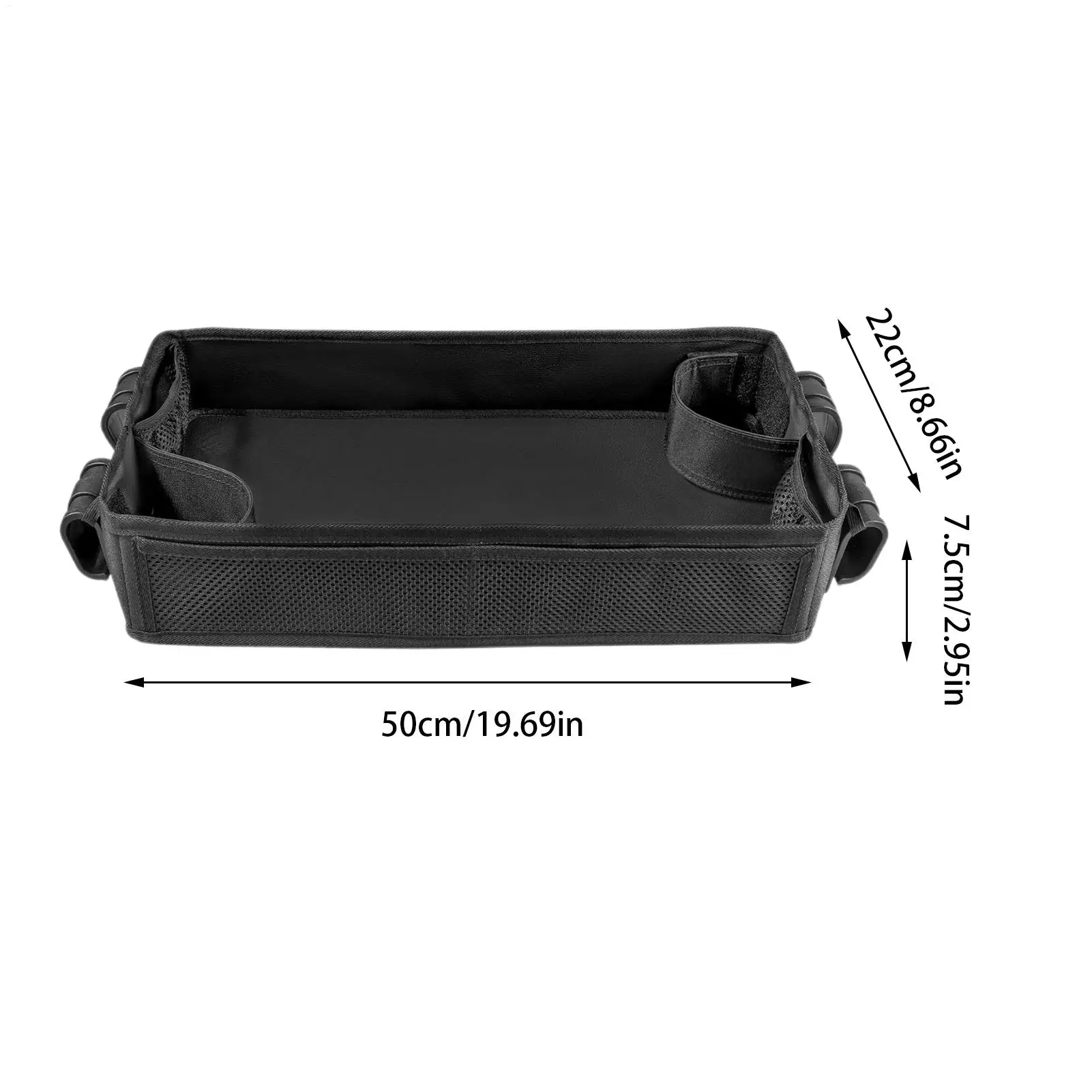 Stroller Snack Holder Tray Oxford Cloth Stroller Caddy Organizer Caddy Organizer Stroller Bag Organizer Stroller Snack Tray - view 6