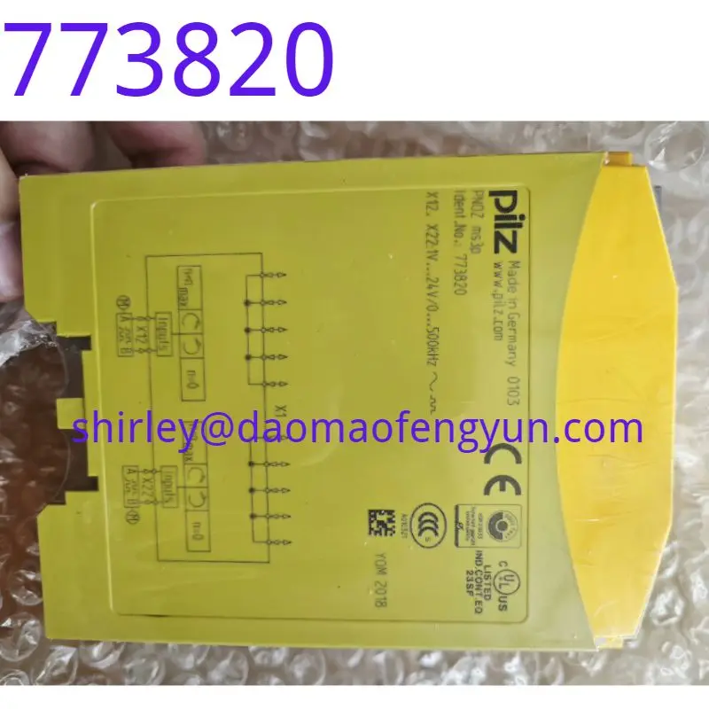 Brand New Original 773820 Safety Speed Monitoring Module PNOZ ms3p