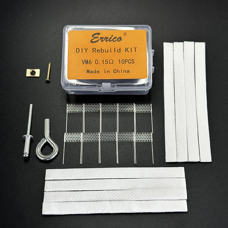 PNP コイル DIY リビルドキット VM1 VM3 VM4 VM5 VM6 メッシュコイル抵抗線交換アクセサリーツール VINCI/DRAG S/X/Drag 4 用