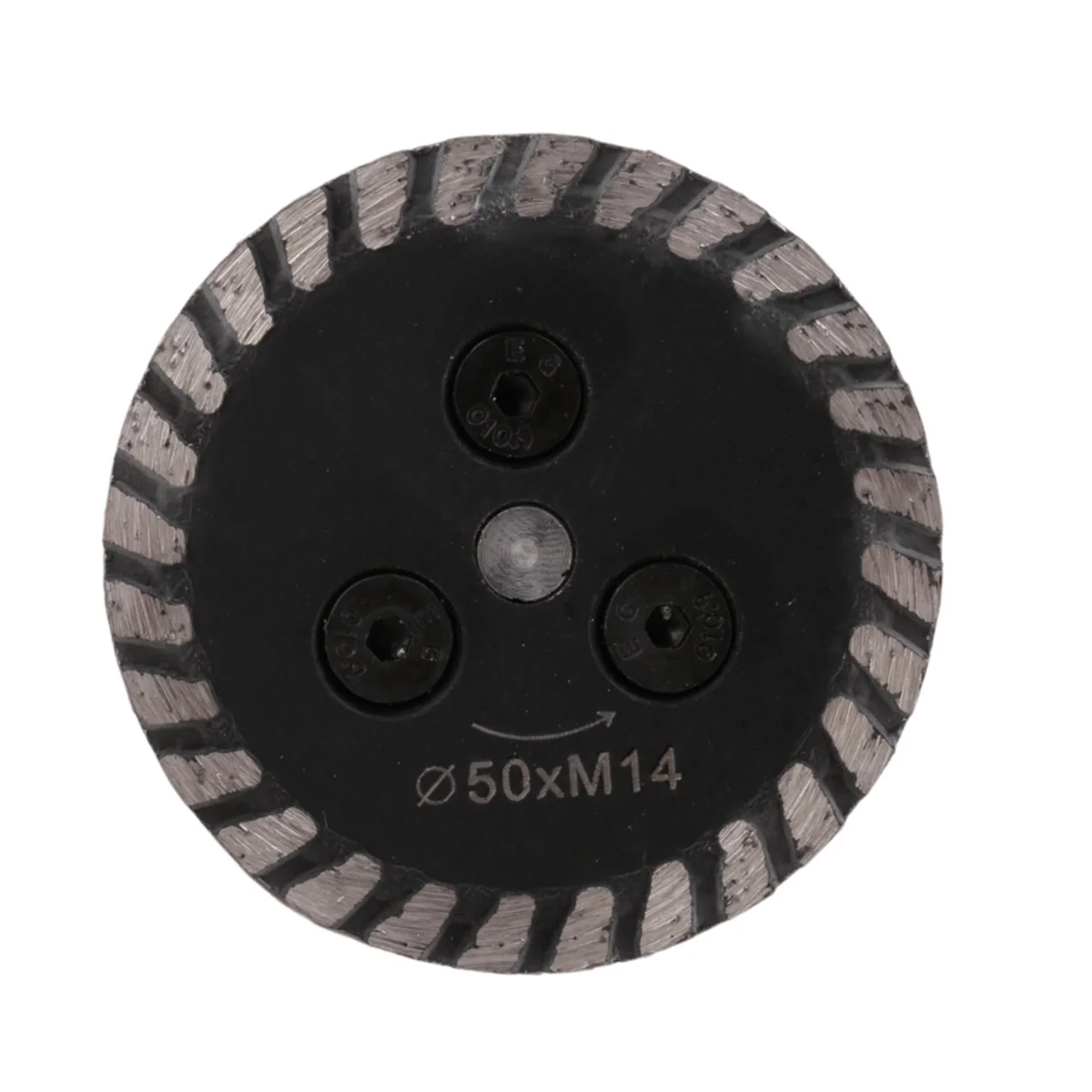 Activity 50mm M14 Aperture Diamond Saw with Detachable Engraving and Cutting Disc, Suitable for Granite Sandstone and Concrete