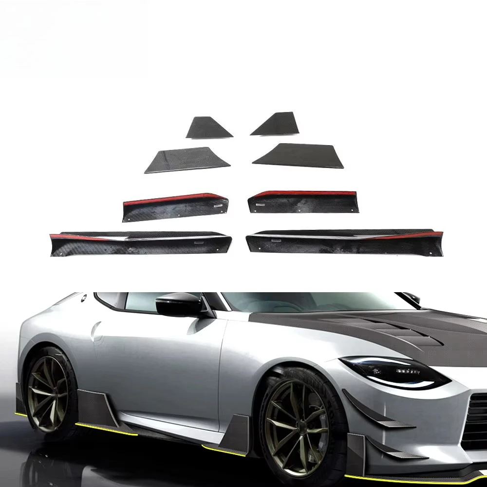Custom Design 400Z Carbon Side Skirts for Z RZ34 Coupe Sports 2023