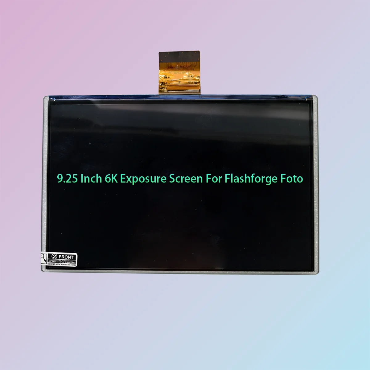 Flashforge Foto 9.25 Inch 6K LCD Screen Bottom Bonded Glass Exposure Panel 3D Printer Spare Part