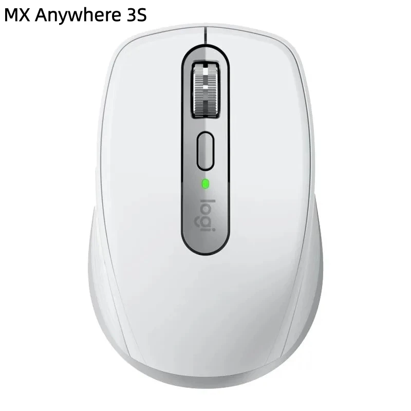 

Logitech MX Anywhere 3S Wireless Mouse Silent Click 8000 DPI Portable Fast Scroll for Laptop PC Mac Multi-Device Connection