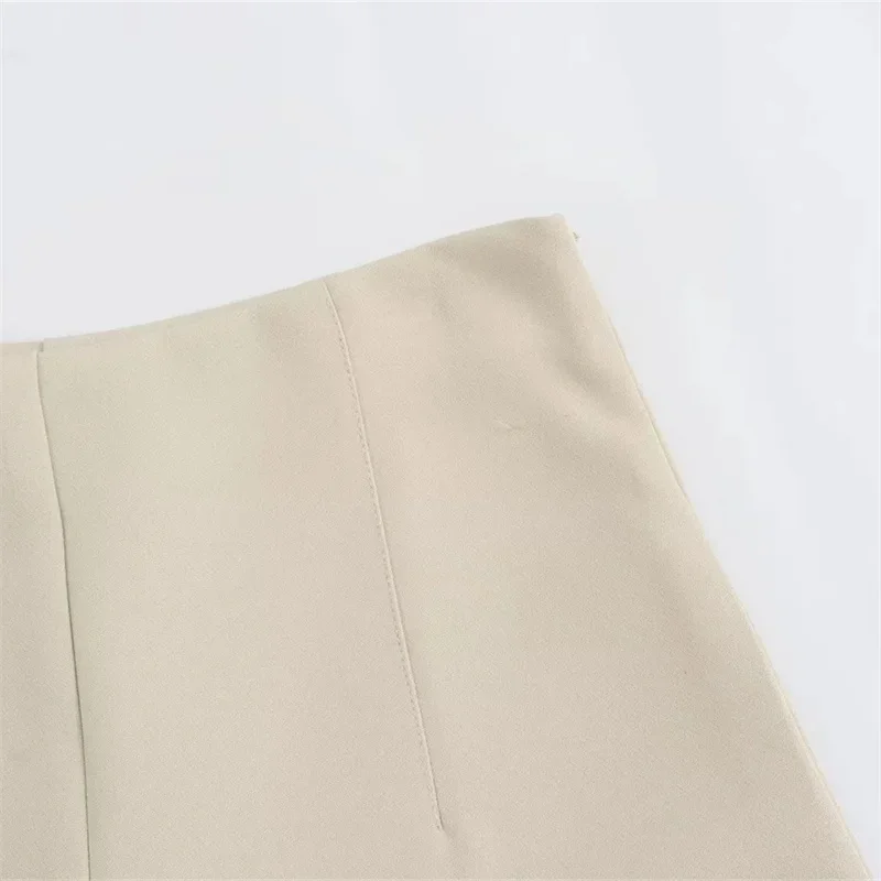 2024 Women Pants High Waist Wide Leg Pants Women Office Cropped Trousers Womens Social Elegant Summer Baggy Pants Woman