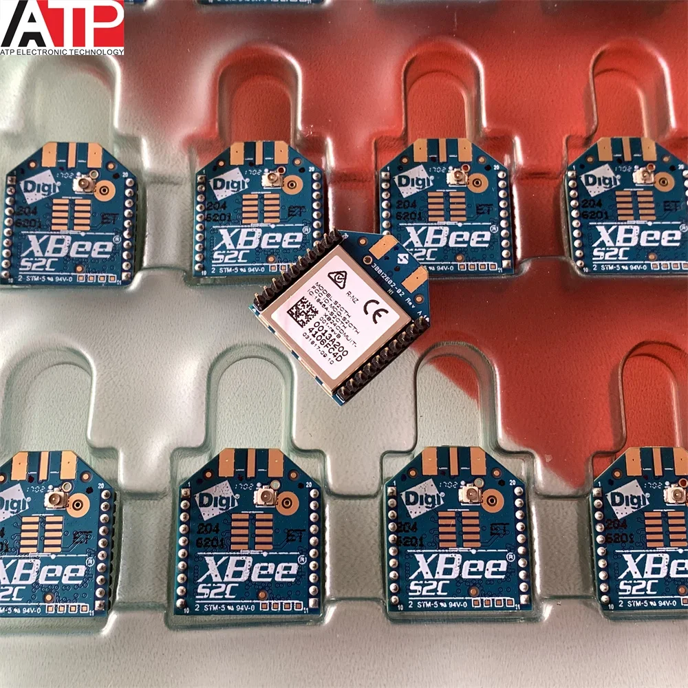 1 قطعة XB24CDMUIT-001 وحدة نقل البيانات اللاسلكية المستوردة XBee S2C 2.4G مخزون بقعة أصلي أصلي