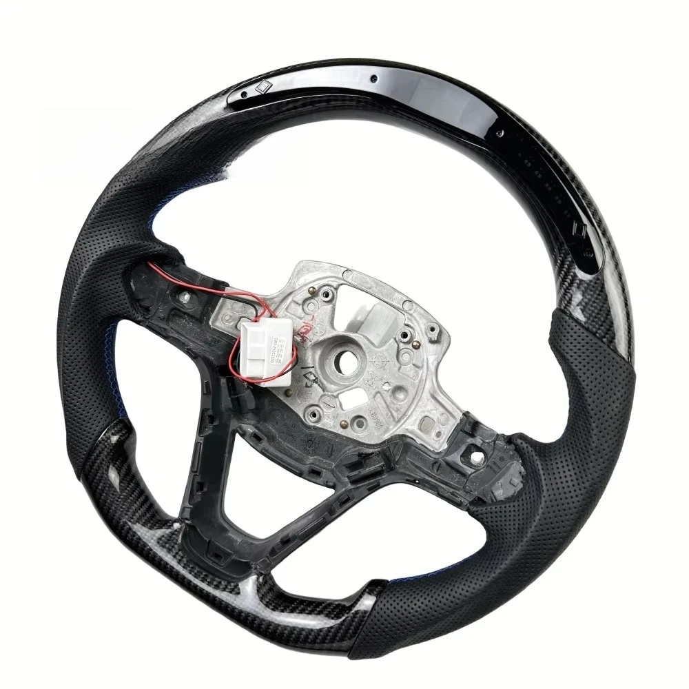 Factory Customized LED Carbon Fiber Steering Wheels Are Used As Interior Accessories for  I8 I15 I12 LCI Cars