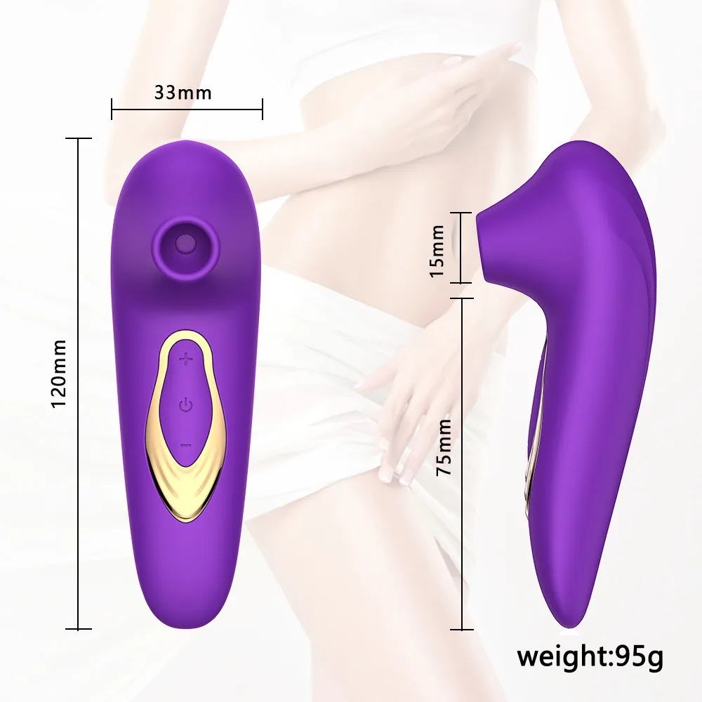 Powerful Sucker Clitoris Sucking Vibrator Female Clit Nipple Oral Vacuum Stimulator Massager Sex Toys Adult Supplies For Women