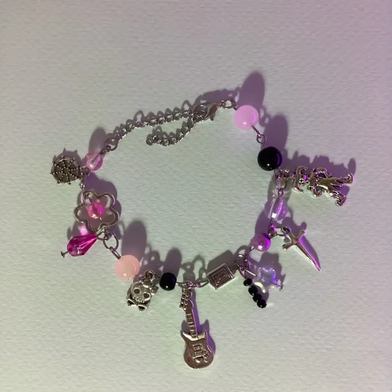 Handmade Y2k Rock Star Inspiration Bracelet/rock star/SKZ Jewelry