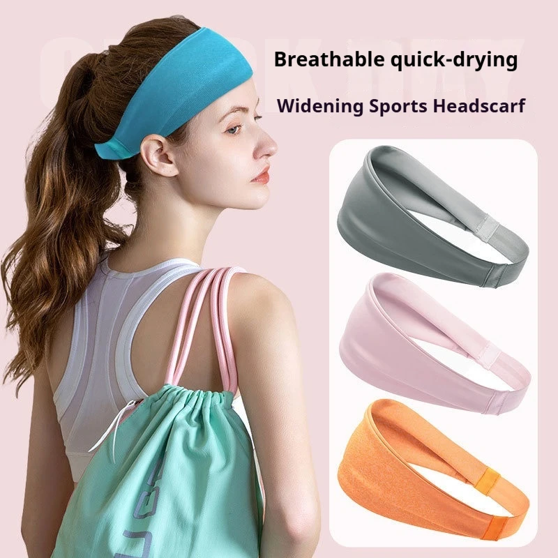 1PC Elastic HairBand Fashion Headbands for Women Men Solid Running Fitness Yoga Hair Bands Stretch Makeup Hair Accessories