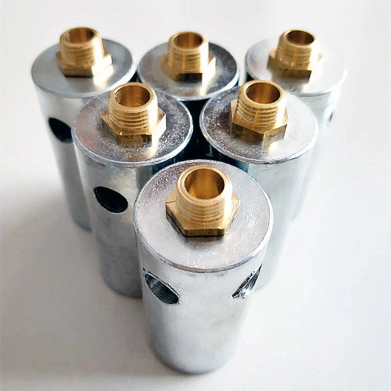 Fire Row Direct-injection Jet Nozzle Fierce Stove Copper Nozzles Furnace Liquefied Natural Gas Biogas Stove Accessories