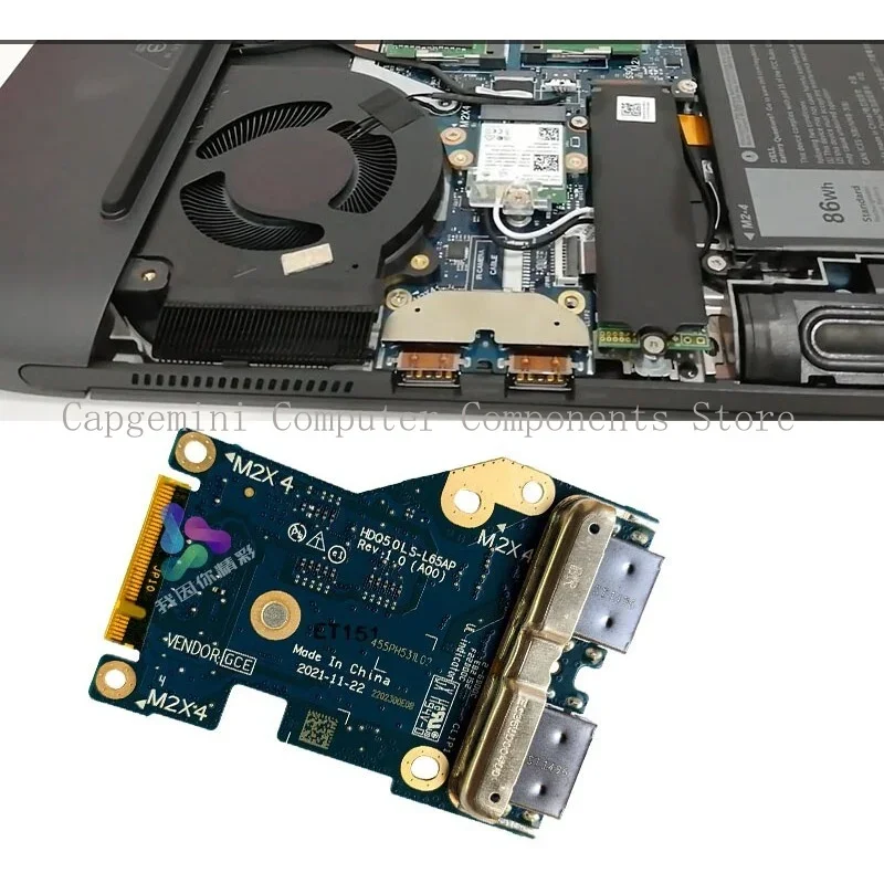 Nowość dla Dell Alienware M15 R7 HDQ50 LS-L65AP USB I/O Board