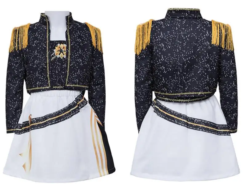 أطفال Kpop الشيطان هنتر هنتر رومي ميلا zuoyi تأثيري حلي الأسود والذهب مجموعة الأطفال فتاة المعبود لعب الأدوار زي