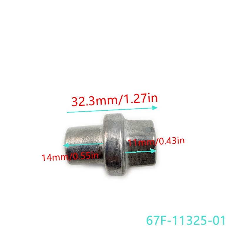 Zinc Crankcase Anode Replacement for Yamaha Outboards 4-stroke F75-F350 67F-11325-01, 67F-11325-01-00