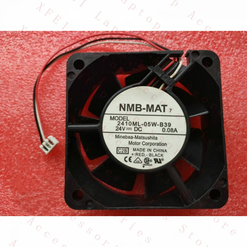 D  1P for NMB 2410ML-05W-B39 Cooling Fan 24V 0.10A Fanuc digital machine New