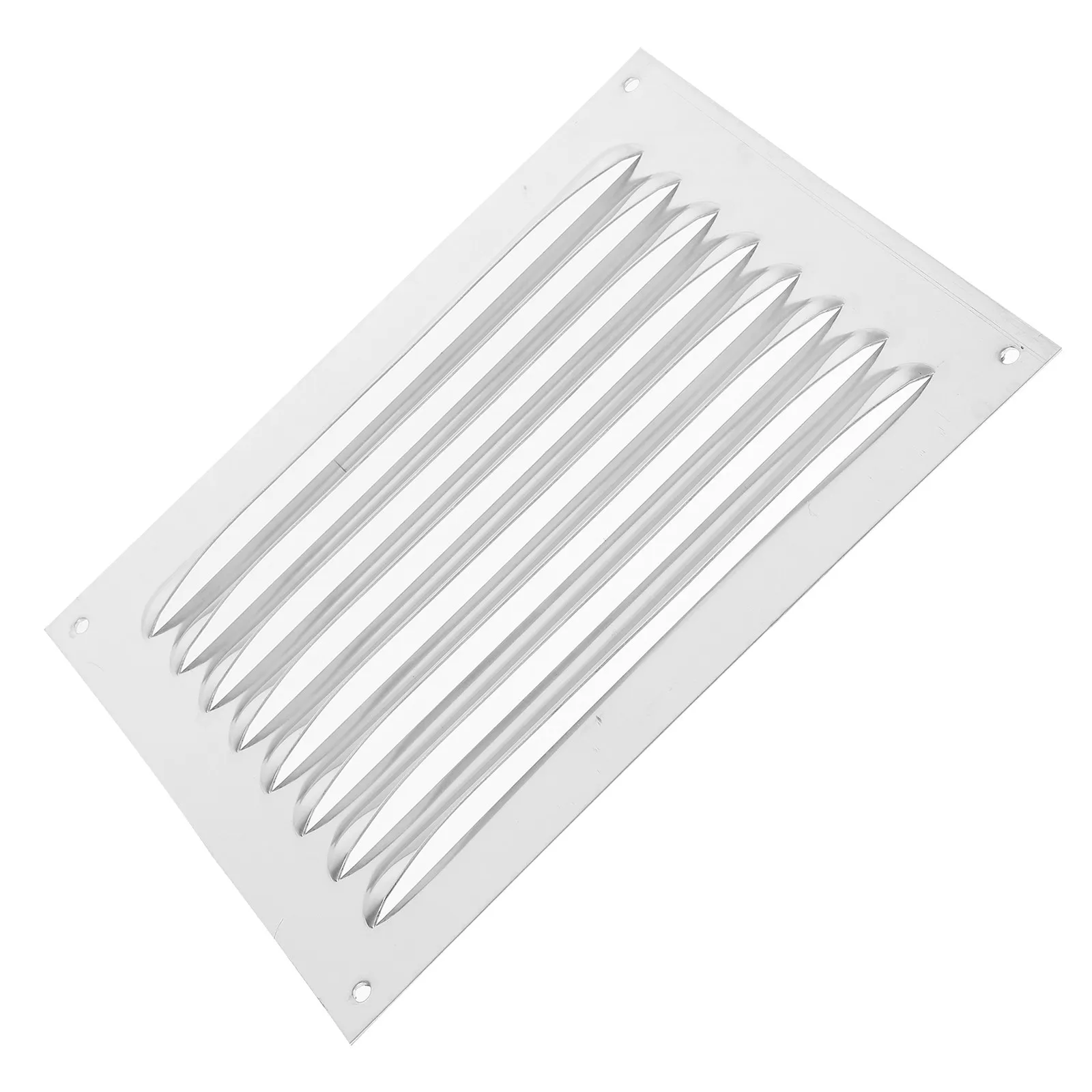 Square Stainless Steel Air Return Vent Cover Grille For Home Bathroom Air Duct Ventilation Louvered Design Animal Proof