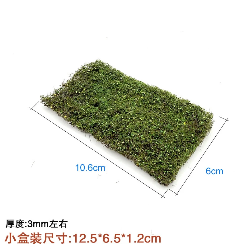 محاكاة الأرض شجيرة الحديقة نموذج أطقم بناء جدار العشب العنقودية اللبلاب المواد ديوراما التبعي #4