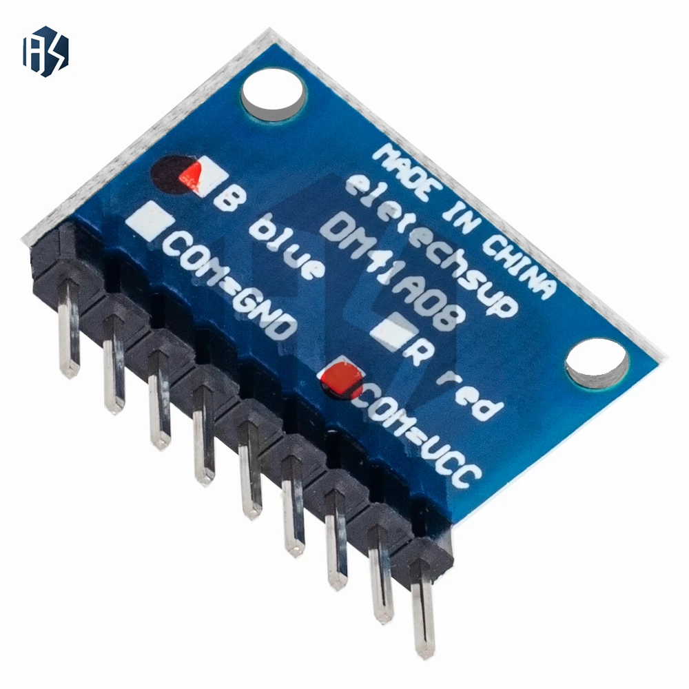 Módulo indicador LED de ánodo/cátodo común, 3-24V, 8 bits, azul/rojo, kit de arranque de placa de pruebas para impresora 3d MCU ARM UN-O MEGA2560