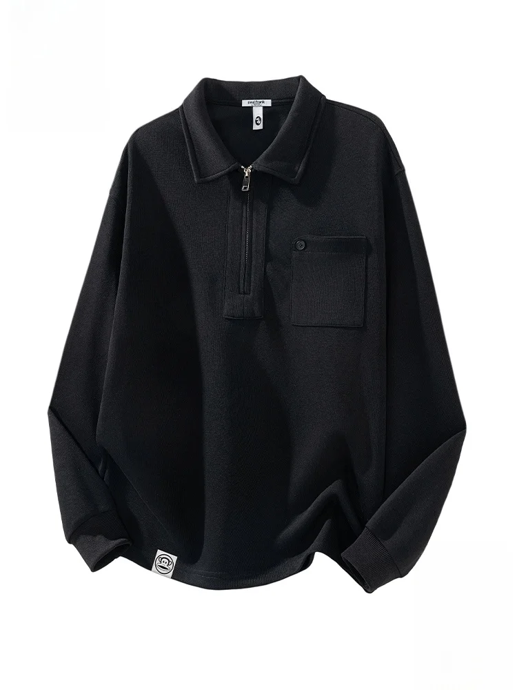 

PaulFrank M Hoodie Casual Sle Loose Fit Zipper Design Long Sve Sweatirt with ket for Autumn Season