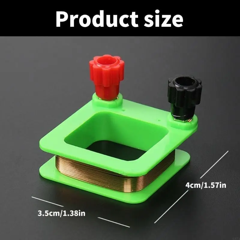 G8TA Electromagnetic Induction Coil Demonstration Induction Coil for Physics Teaching Square Coil Laboratory Equipment Tool
