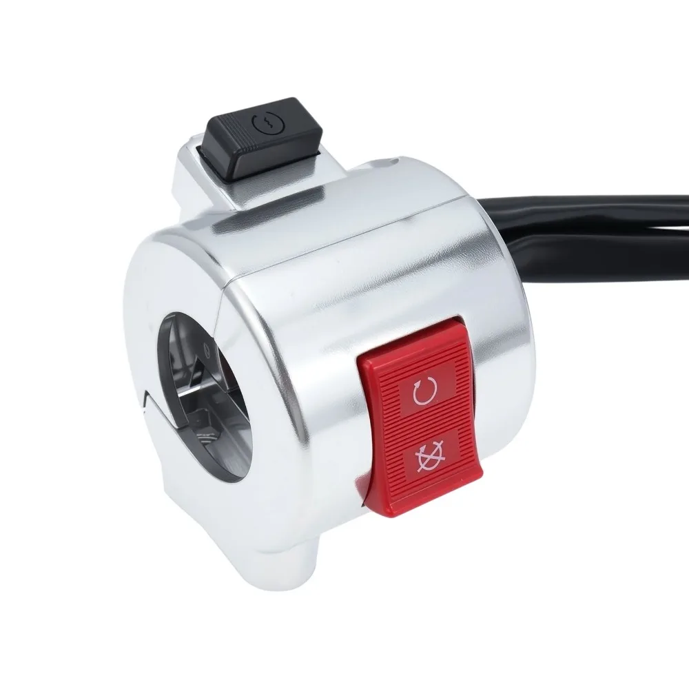 Right Start Stop Kill Switch for Honda VF 750 C C2 CD Silver