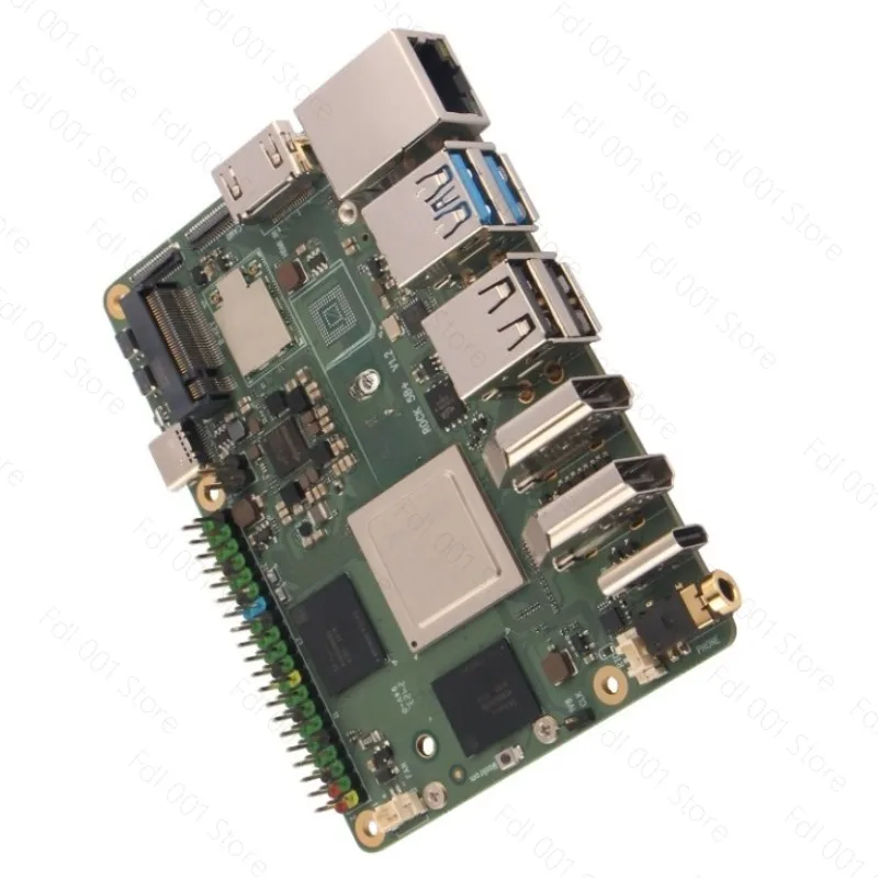 8 Core RK3588 Single Board Computer Support 8K HDMI Output WiFi 6 Development Board