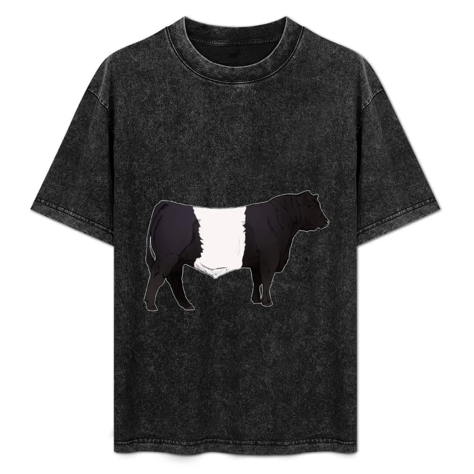 Belted Galloway Bull T-Shirt animal prinfor boys plus sizes shirts graphic tees sweat Short sleeve tee men