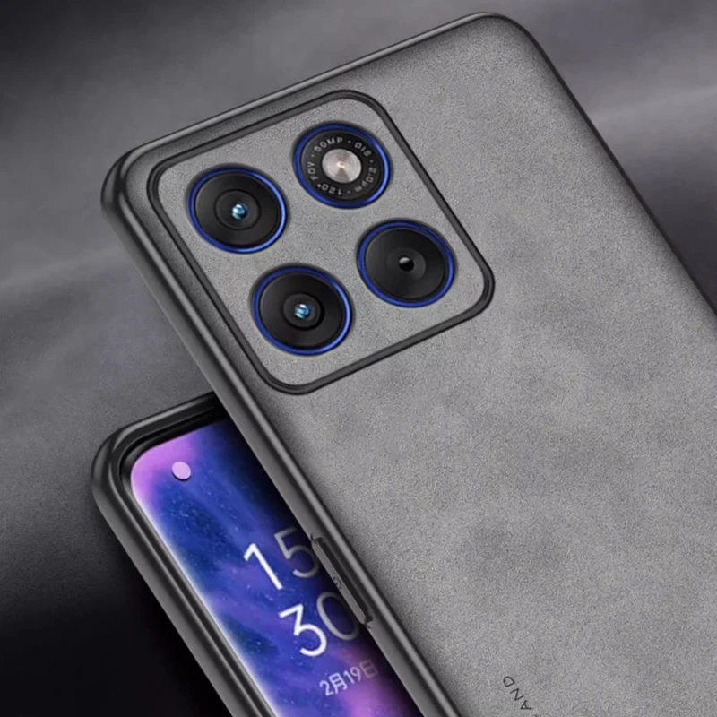 حافظة جلدية فاخرة لهاتف Moto Edge 70 لهاتف Motorola Moto Edge70 X70 Air G67 حماية الطاقة ممتص للصدمات من السيليكون #4