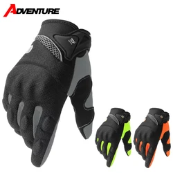 Motorcycle Gloves Moto Touch Screen Breathable Gloves Motorbike Racing Riding Bicycle Protective Guantes Summer Sports Glove