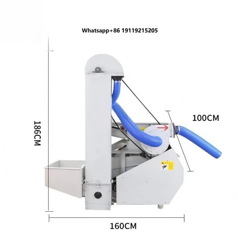 Farm Machine Combine Seed Cleaning Machine Maize Wheat Gravity Separator Air Screen Seed Grain Cleaner Seed Separator