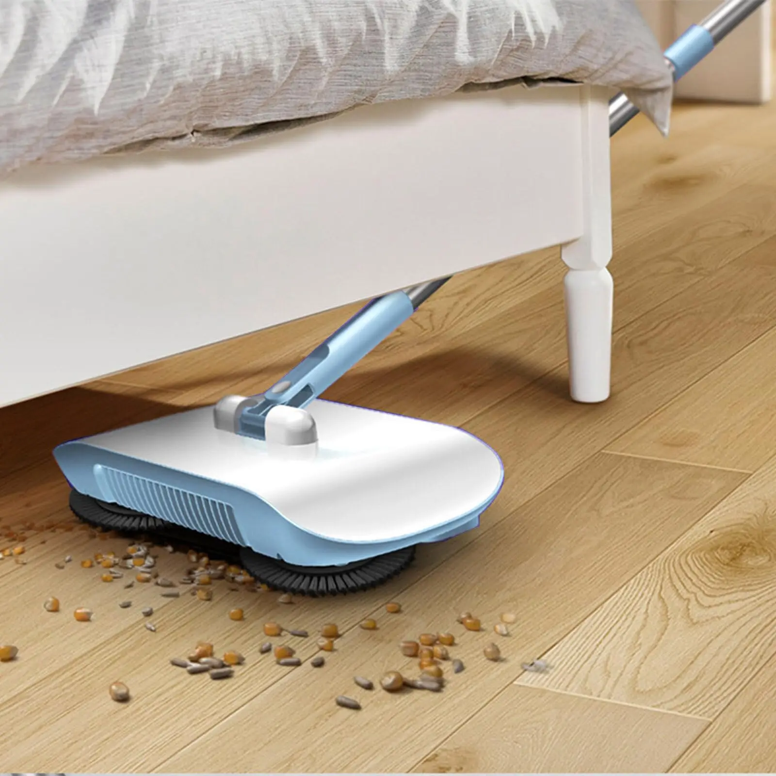 Combination of broom and mop Hand push type scoop Household broom and dustpan set Floor magic broom home cleaning Tools Sweeper